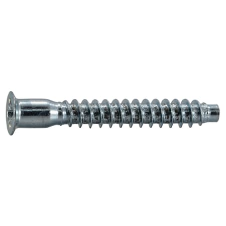 Midwest Fastener M7 x 50 mm Phillips Flat Machine Screw, Zinc Plated Steel, 12 PK 38565